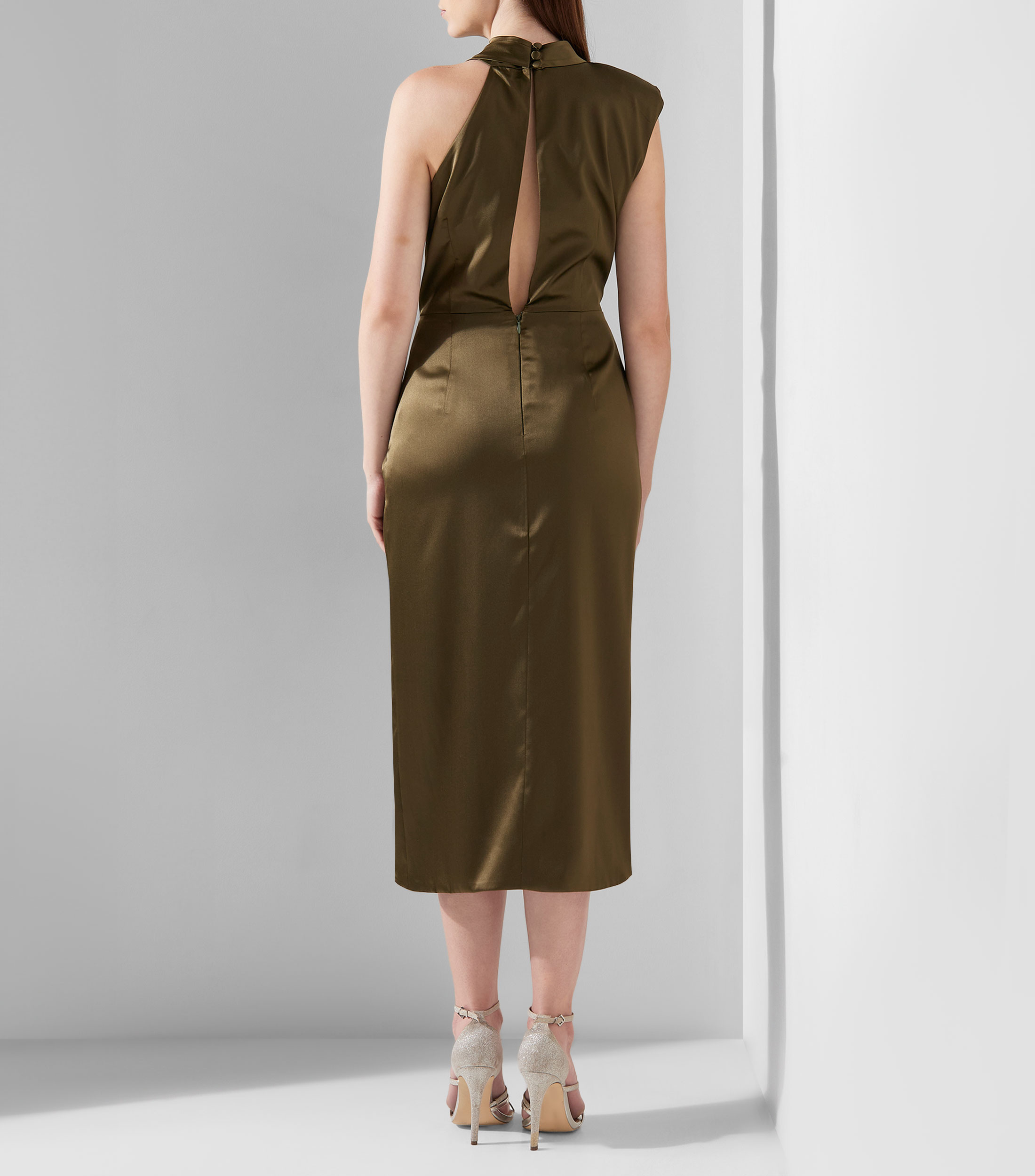 Vestido De Fiesta Midi Mujer